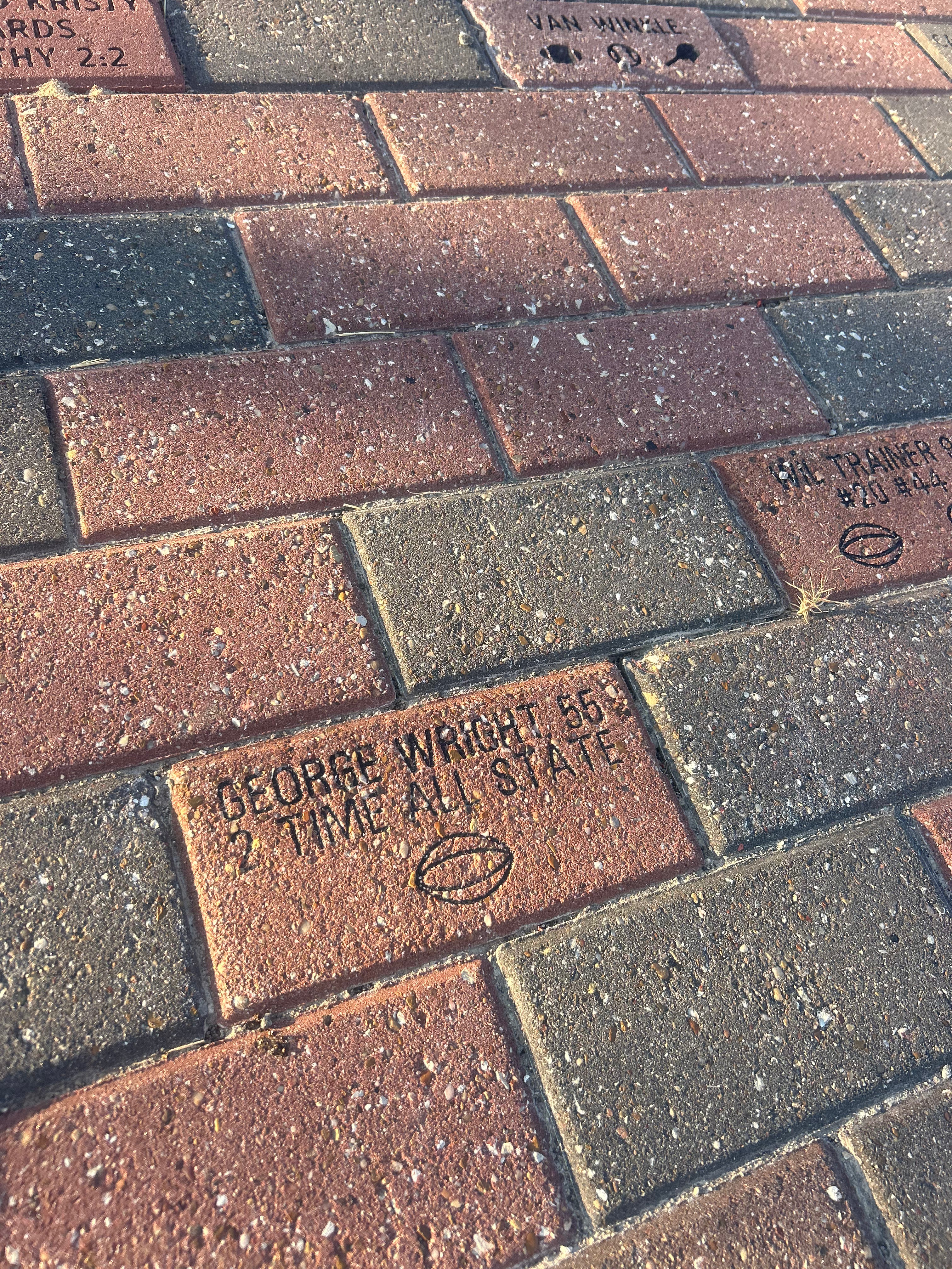 Walk of Fame- Bronco Stadium Pavers